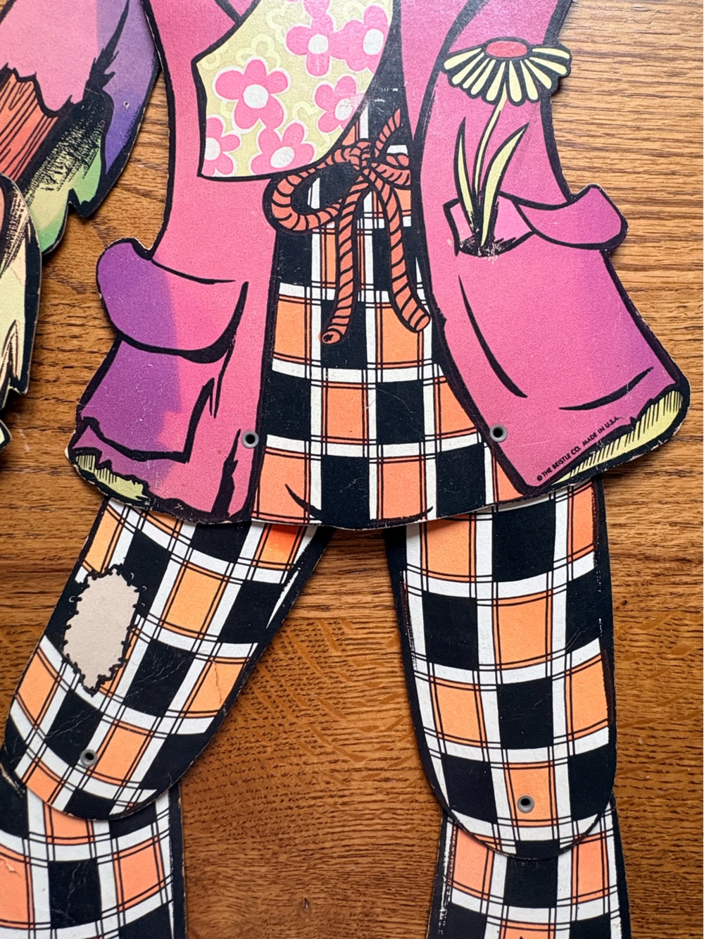 VTG The Beistle Co Happy Scarecrow Kids Décor with Jacket and Accessories - Picture 5 of 11